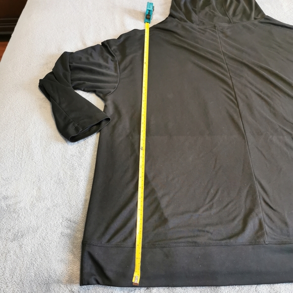 Fabletics ~ Athena Hooded Pullover II ~ Coal ~ size 2X - Picture 8 of 9